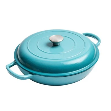 Casserole tal-frott tal-baħar tal-ħadid fondut